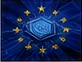 A semiconductor surrounded by European Union stars